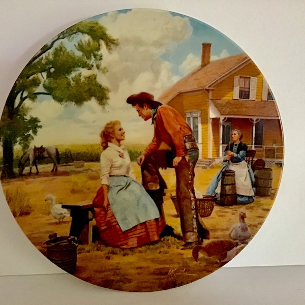 Gorgeous Collectible Series of Porcelain Plate by Mort Kunstler