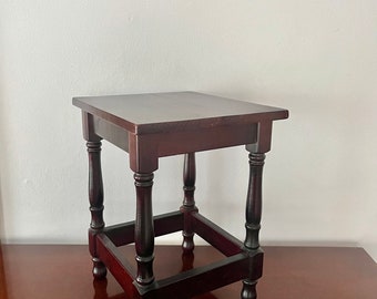 Mahogany Footstool Small Table Indonesia