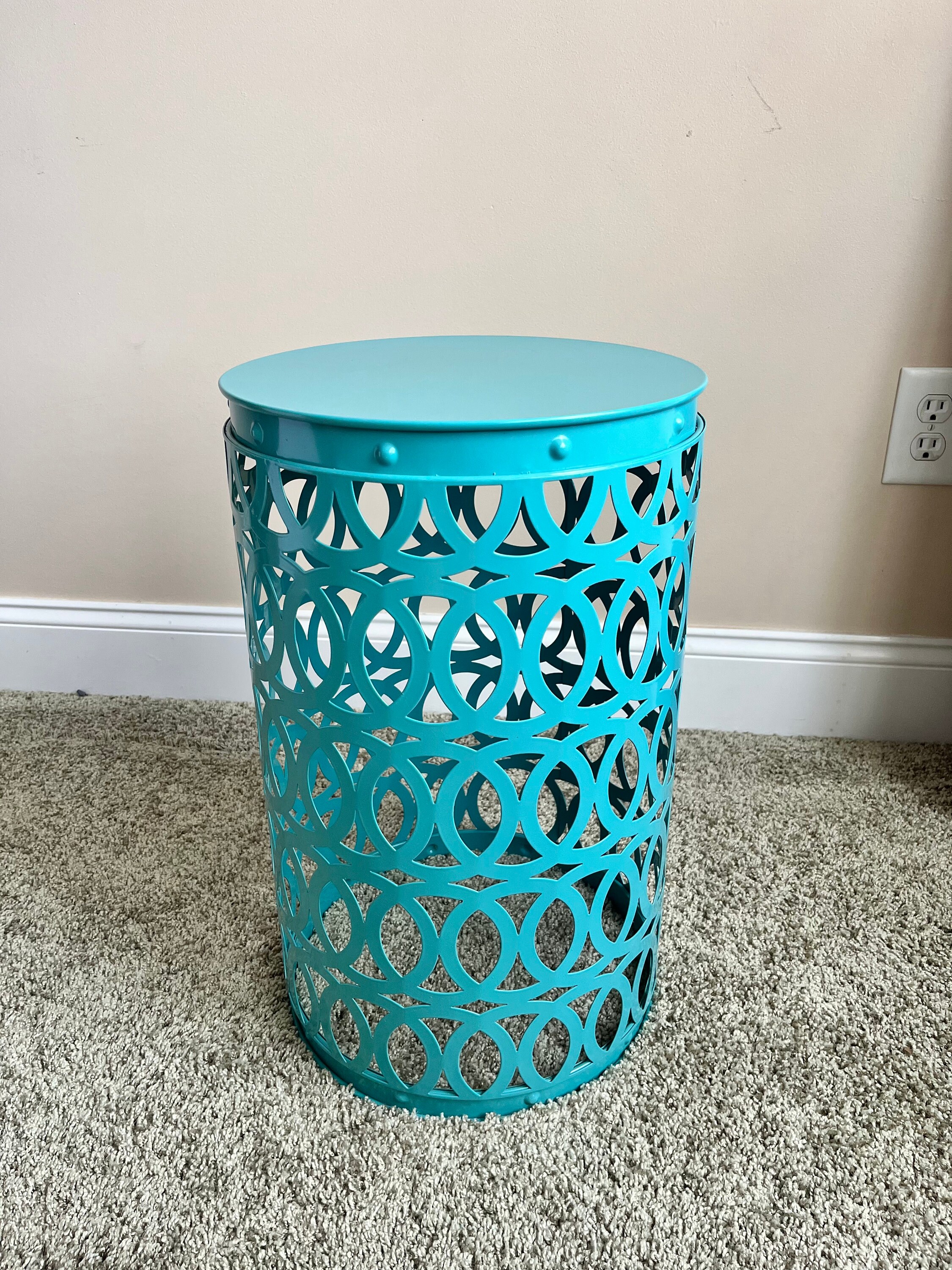Teal side cheap table outdoor