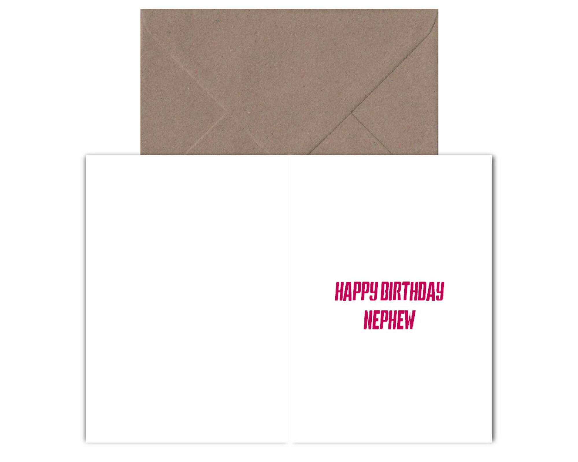 happy birthday nephew greeting card etsy