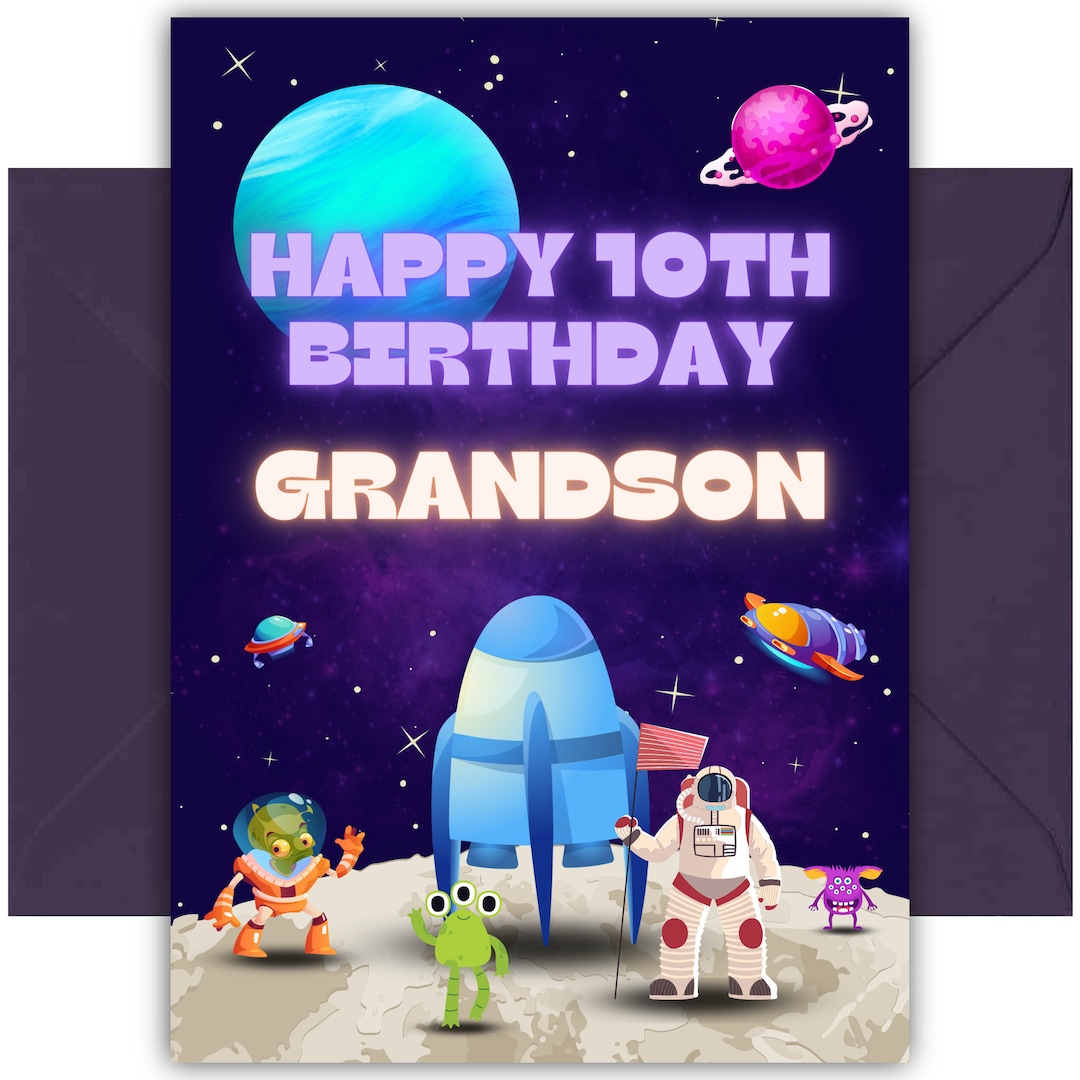 A Brthday Card Wth A Boy Playng The Gutar