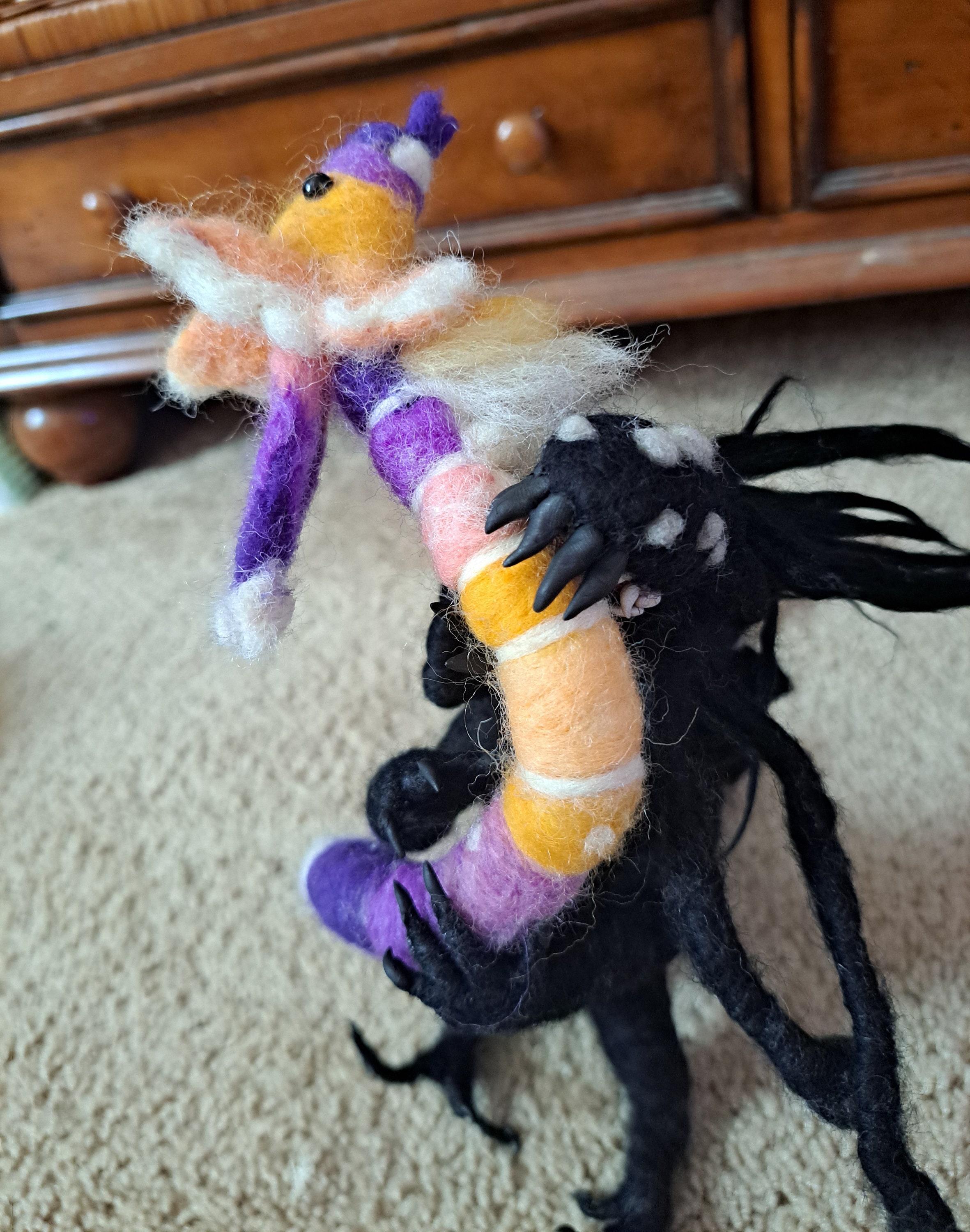 Archaliumcreatures of Sonarianeedle-felted Doll2022 