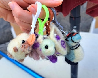Creatures of Sonaria Backpack Clips~Needle-Felted~2024