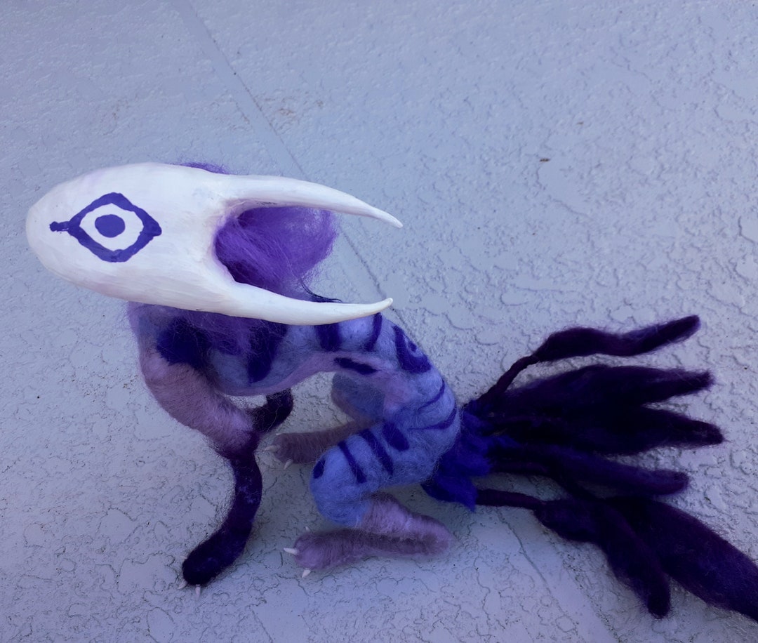 Saikariecreatures of Sonarianeedlefelted Plushie2022 Etsy