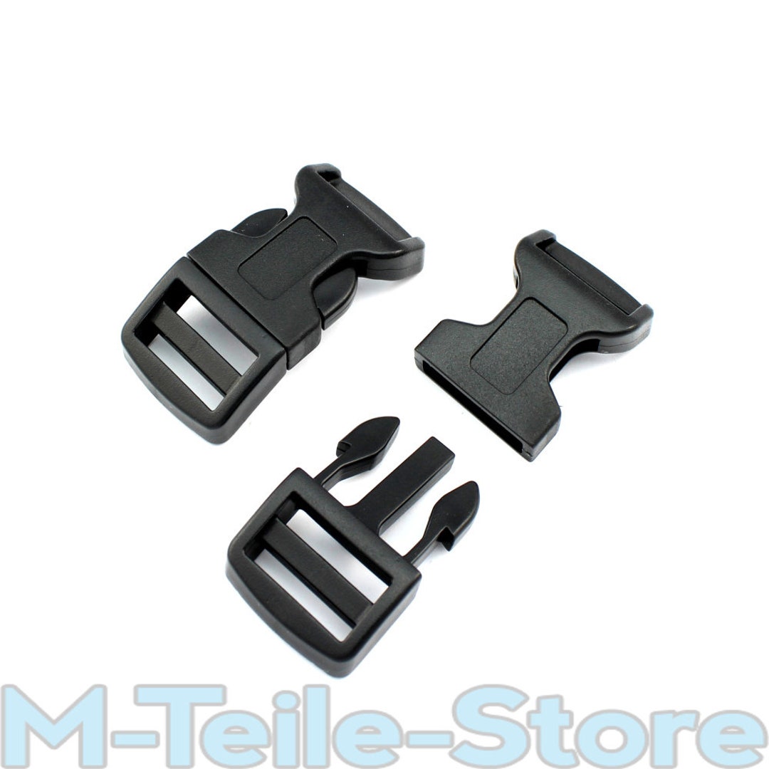 10 Snap Buckles 11 Mm Curved Plastic Buckle Snap Closure Etsy