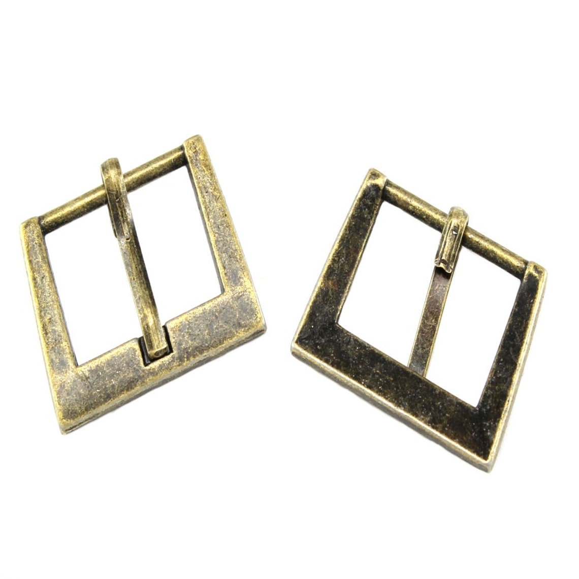 10 Belt Buckles 20 Mm Zinc Die Casting / Antique Belt Buckle Etsy