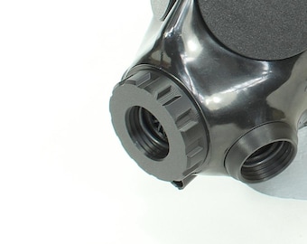 Adaptateur frontal pour masque à gaz FM12 vers masque à gaz RD40 avec valve d'expiration