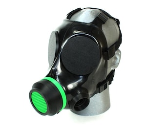 Adaptateur pour masque à gaz FM12 RD40 avec bouchon à vis et valve d'expiration