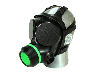 Adaptateur pour masque à gaz S10 RD40 avec bouchon à vis et valve d'expiration