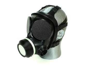 Adaptateur pour masque à gaz S10 avec bouchon à vis et valve d'expiration RD40