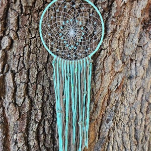 7&quot; Handmade Dreamcatcher Turquoise