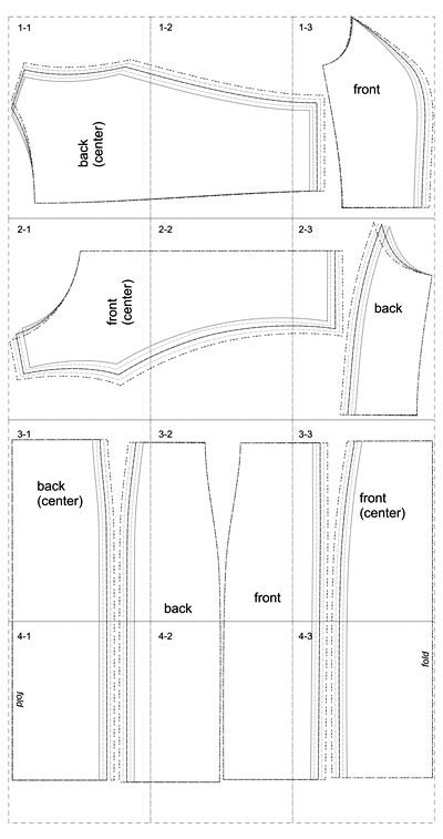 15 Basic PDF Sewing Patterns for Women PDF Patterns for | Etsy