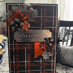 Handmade Halloween Scrapbook Album: Spooky Photo Keepsake