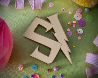 Wizard Cake Topper: Magic Glasses Acrylic Party Decoration
