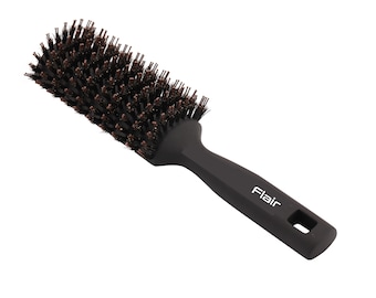 Firm Boar Nylon Vent Hair Brush with Soft Touch Handle