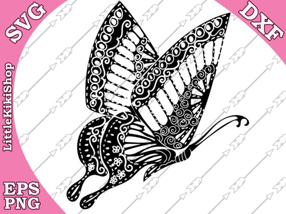 Free Free 256 Free Butterfly Zentangle Svg SVG PNG EPS DXF File