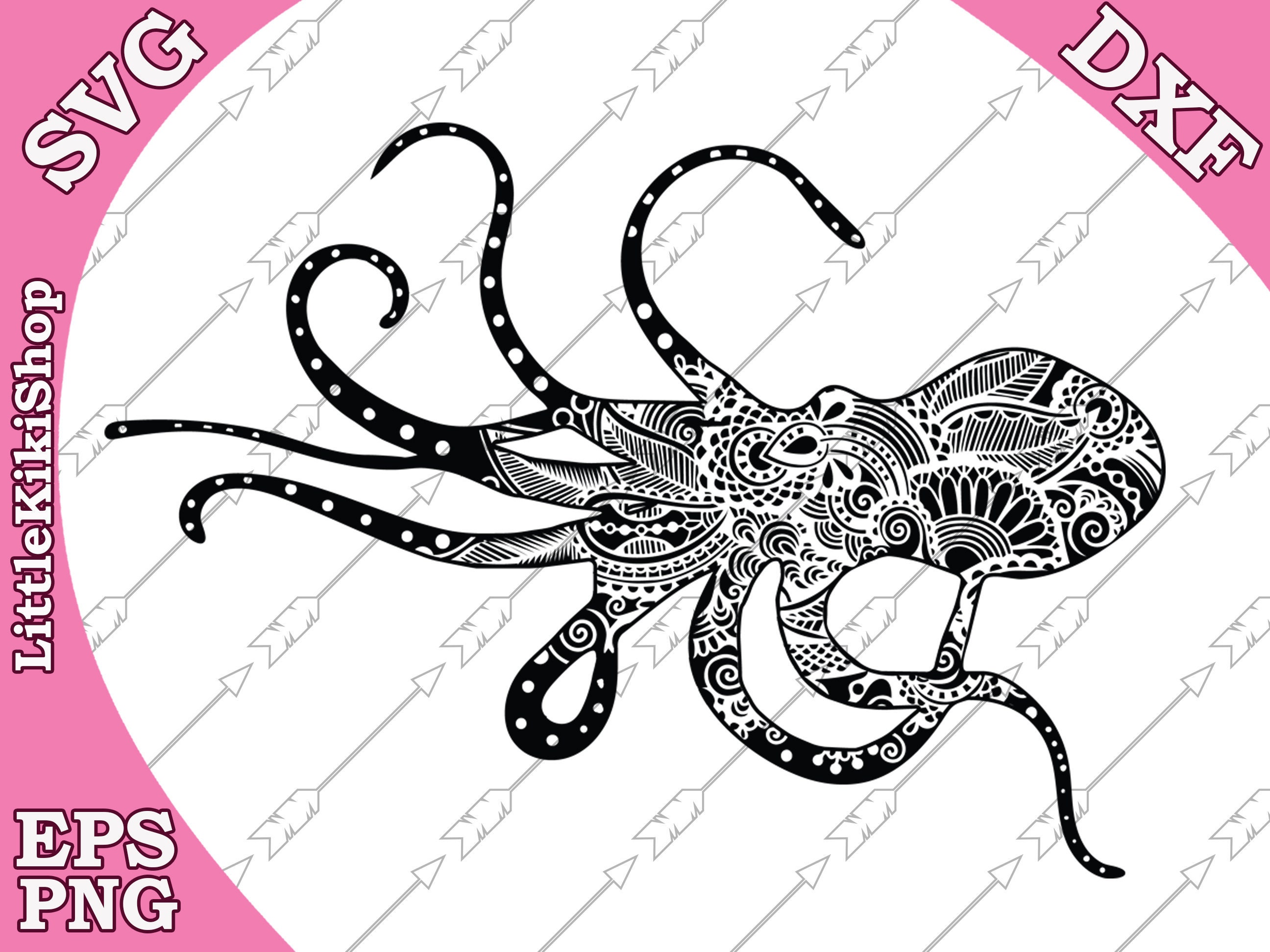 Download Multi Layered Mandala Octopus Svg For Cricut - Layered SVG Cut File - Free Script Fonts ...