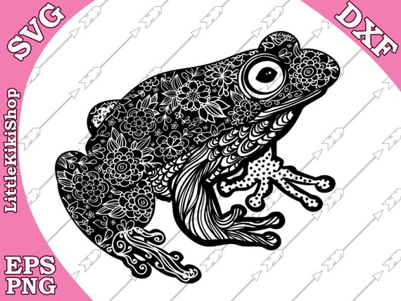 Download Zentangle Frog Svg Mandala Frog Svg Frog Cut Etsy 3D SVG Files Ideas | SVG, Paper Crafts, SVG File