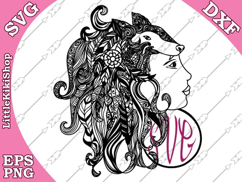 Mandala Mädchen Mandala Mädchen