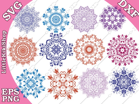 Download Mandala Design Svg Mandala Svg Mandala Bundle Etsy