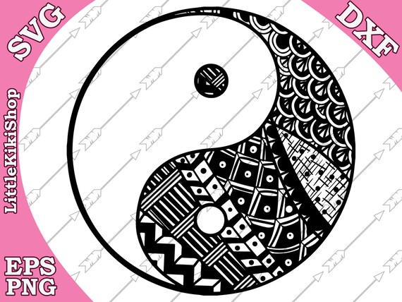 Download Yin Yang Svg Mandala Yin Yang Yin Yang Tattoo Etsy