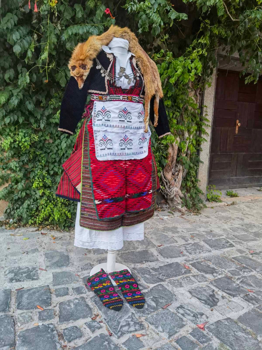 Complete Woman's Ethnic Costume of Duracka Reka Region, Complete Museum ...