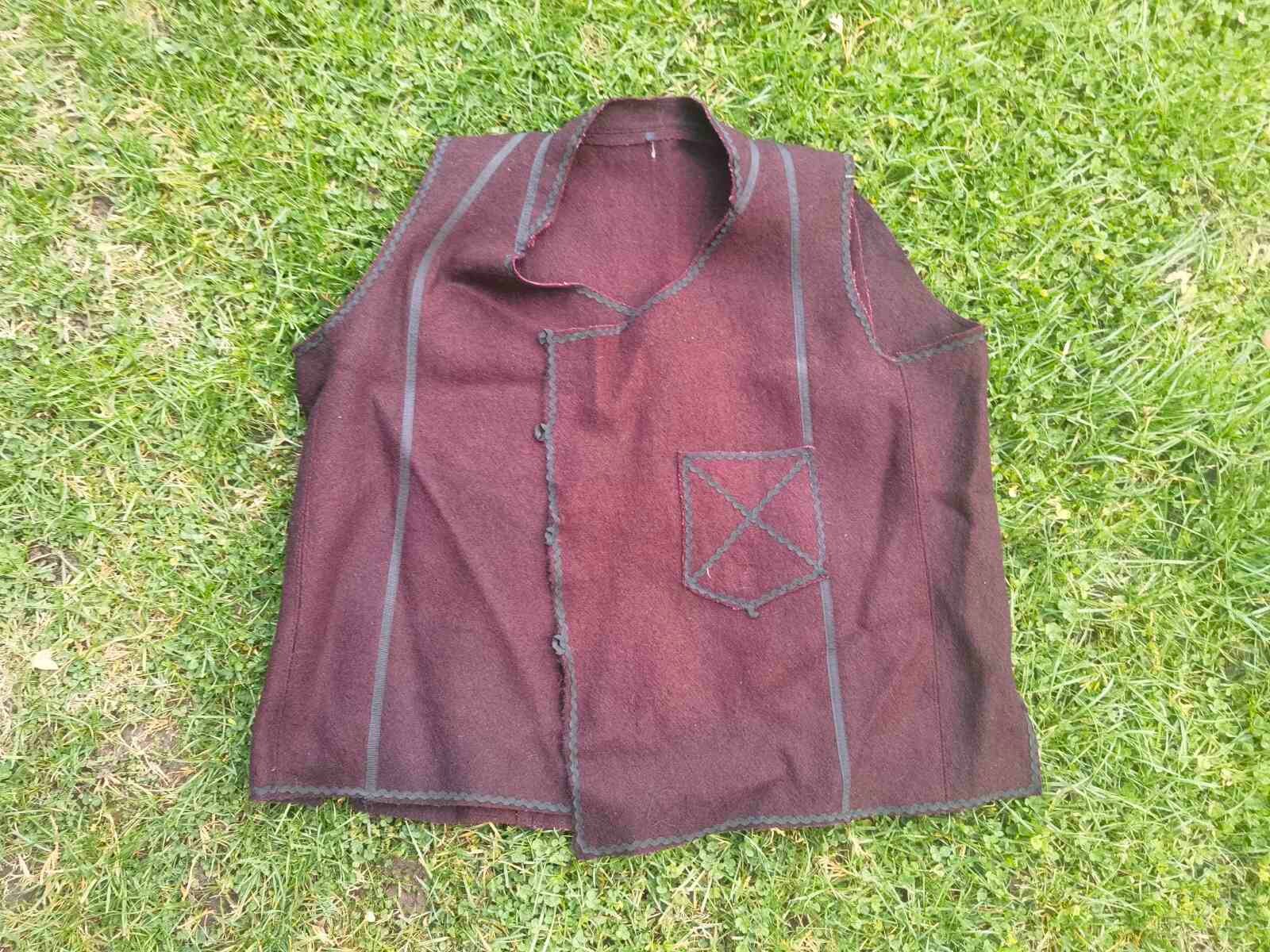 Primitive Men's Vest, Extra Large Woolen, Woven Men's Vest Etsy Australia