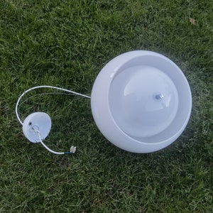 Meblo Guzzini model Burgos ceiling lamp, excellent condition 1970&#39;s vintage Guzzini pendant lamp