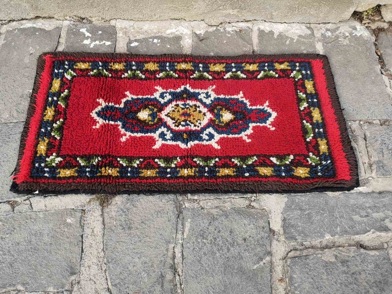 Woven Vintage Door Mat. Kept in a Great Condition Door Mat Etsy