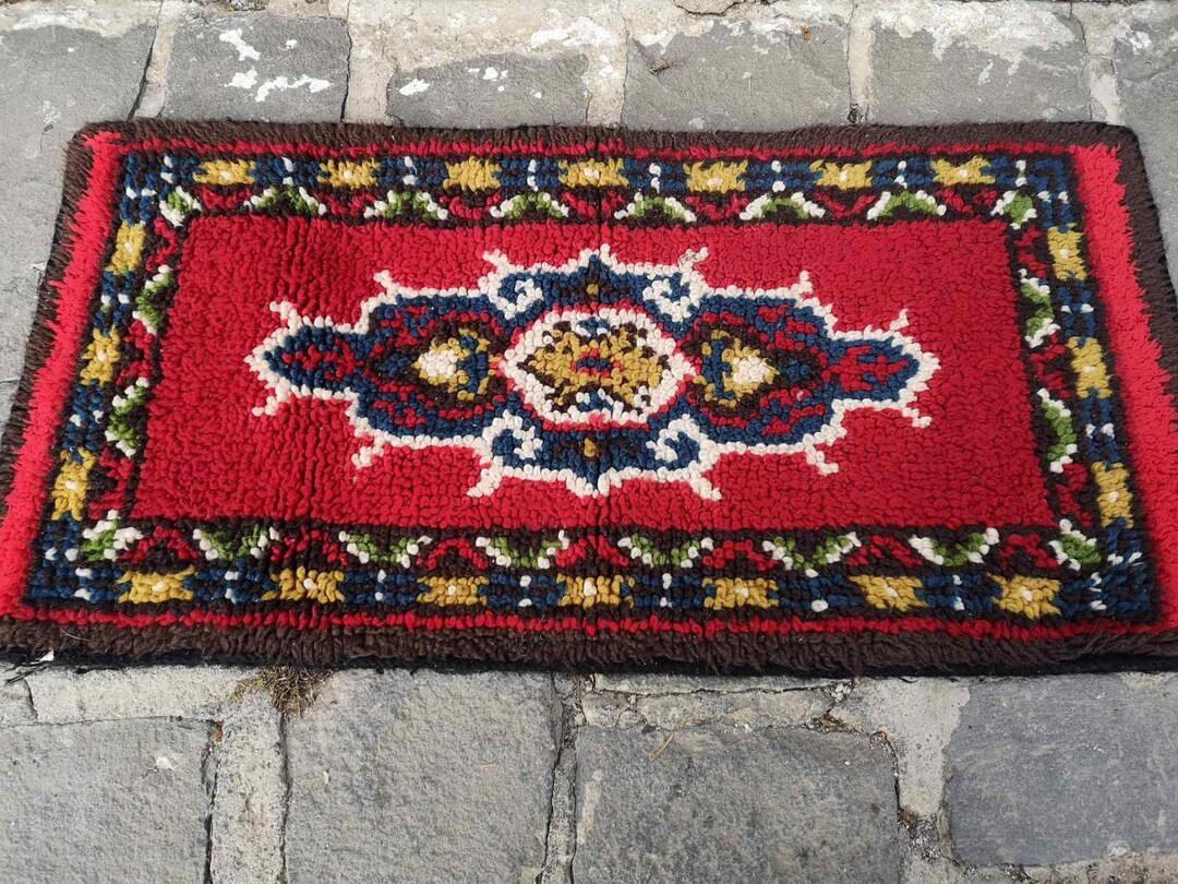 Woven Vintage Door Mat. Kept in a Great Condition Door Mat Etsy