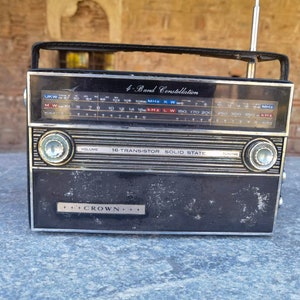 Crovn Radio & Stereo with Cassette Recorder, 1980s for sale at Pamono