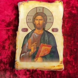 Icon of Jesus Christ, Orthodox Christian Icon of Jesus Christ