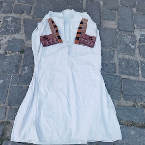 Woman's ethnic dress, part of ethnic costume of Golo brdo region for an older woman