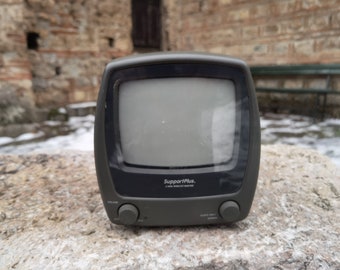 Mini portable CRT television, Supportplus vintage portable television- wireless monitor