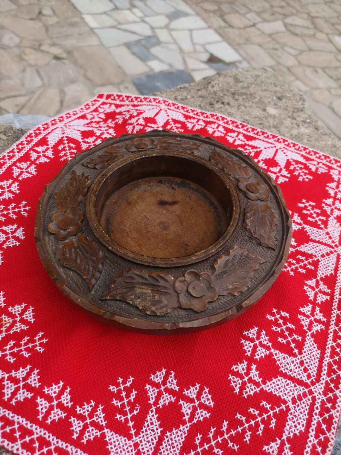 Vintage Wooden Ashtray Holders Hand Carved Vintage Ashtray Etsy UK