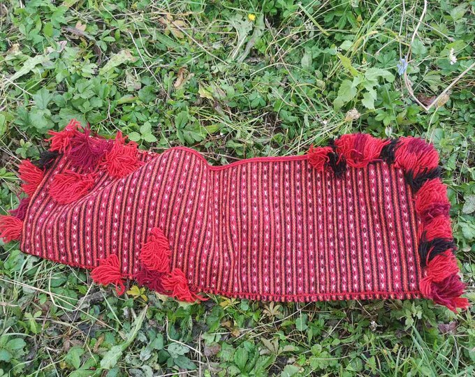 Antique Woven Wool Baby Blanket Rare Antique Baby Blanket Etsy