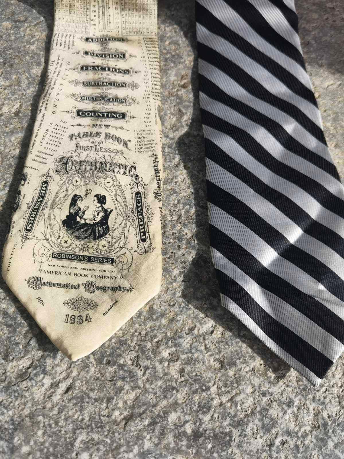 Lot De 7 Cravates Classiques Homme - Différentes Marques Et Motifs - Occasion Très Bon état