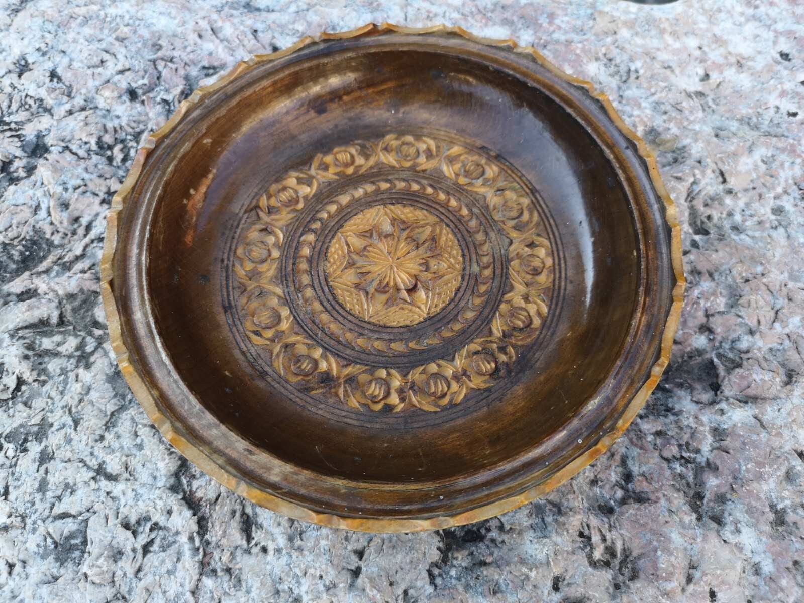 Decorative Vintage Plate Wooden Wall Plate Home Decor Plate Etsy Australia