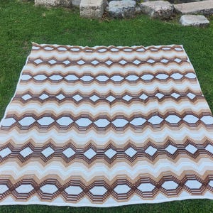 Italian vintage home decor bedspread, high quality retro Italian large size bed cover