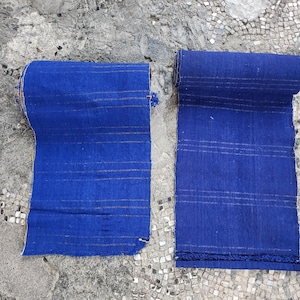 Antique hand woven wool fabric, antique wool fabric - klashna for ethnic costumes of Skopska Blatija villages