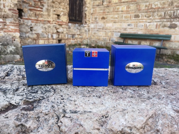 Drei Tissot Uhrenboxen, Konvolut von drei Tissot Uhrenboxen super