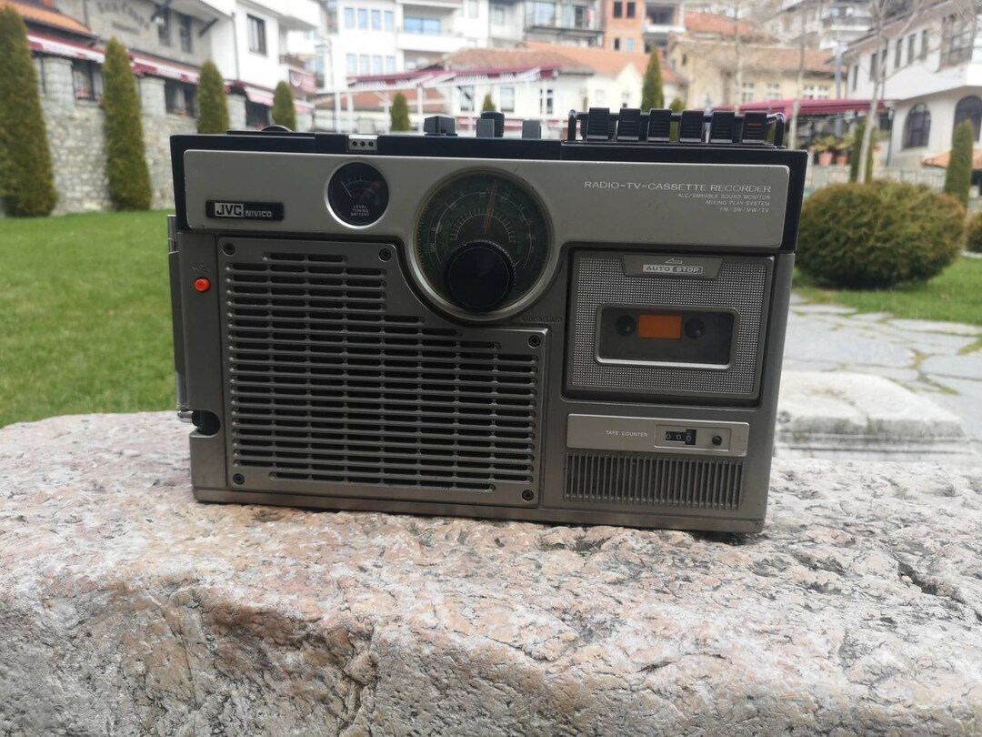 Vintage JVC Radio TV Cassette Recorder, Retro JVC Nivico Model 3060 Cq Etsy