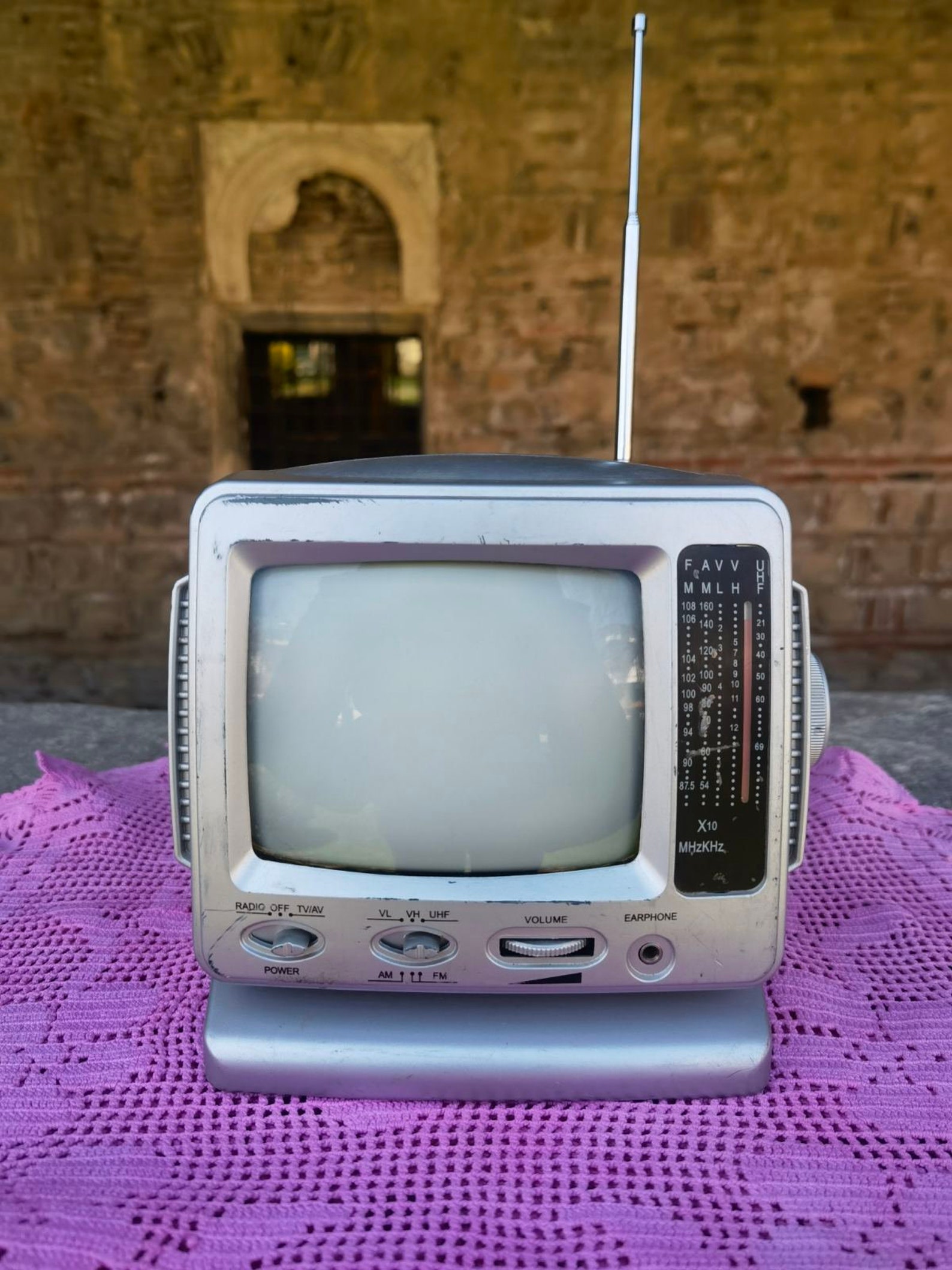 Mini Portable CRT Television Mini Portable TV and Radio Etsy