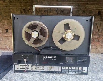 Unitra M2405S reel to reel recorder, vintage Unitra 1970's reel to reel tape recorder