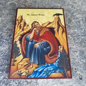 Icon of Sveti prorok Ilija, Orthodox Christian Icon of Saint prophet Elijah