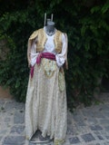 Traditional hand embroidered costume, Islamic women's costume, ala Turka costume product logo