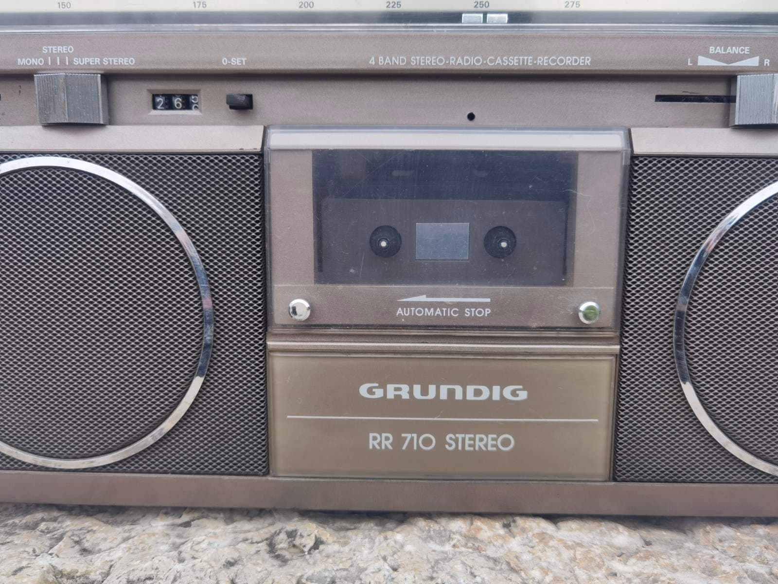 Grundig Vintage Radio Cassette Player Grundig RR 170 A Stereo Etsy