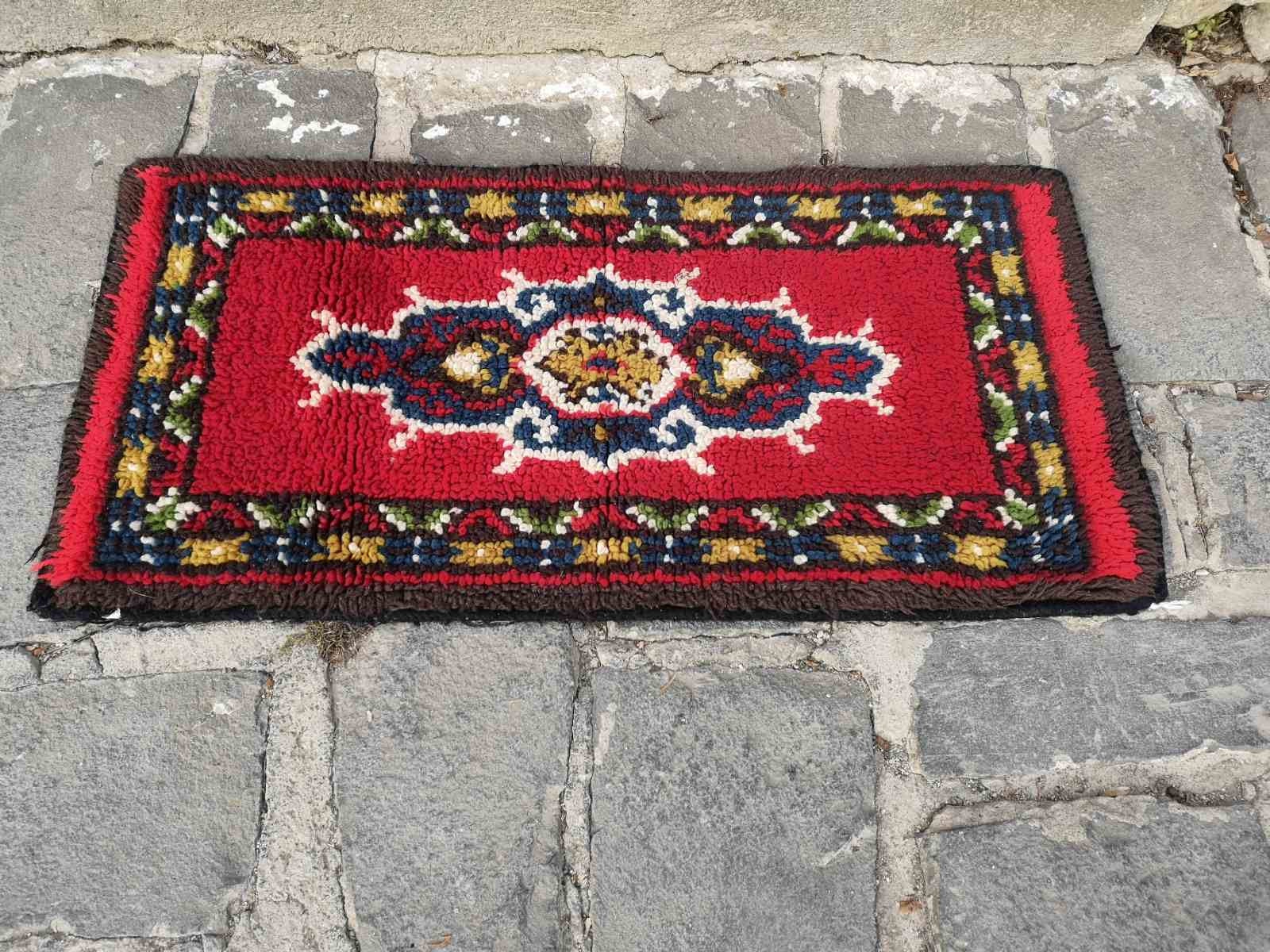 Woven Vintage Door Mat. Kept in a Great Condition Door Mat Etsy