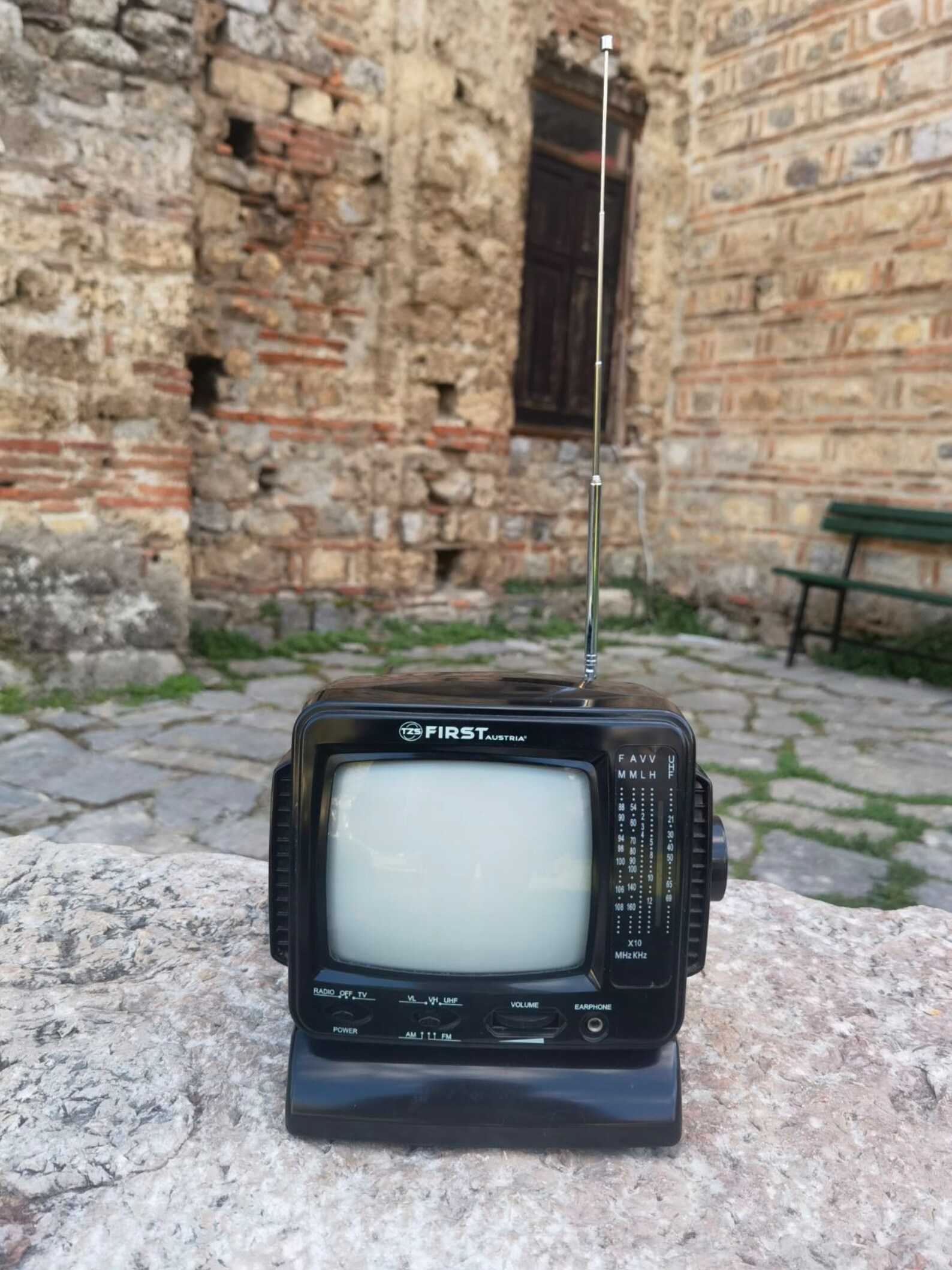 Mini Portable TV and Radio Receiver First Austria Portable Etsy