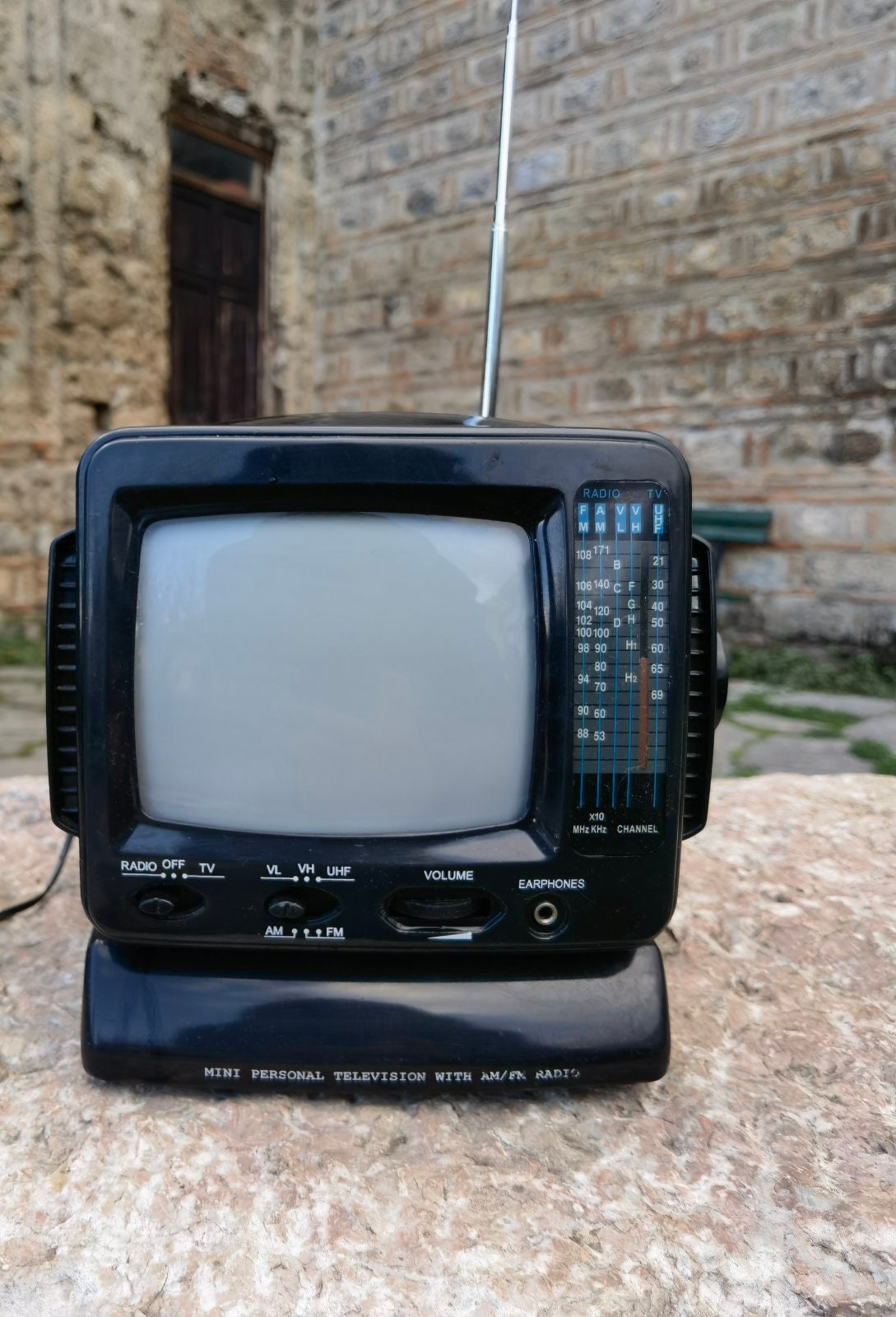 Portable Mini Television Black and White Portable TV and Etsy